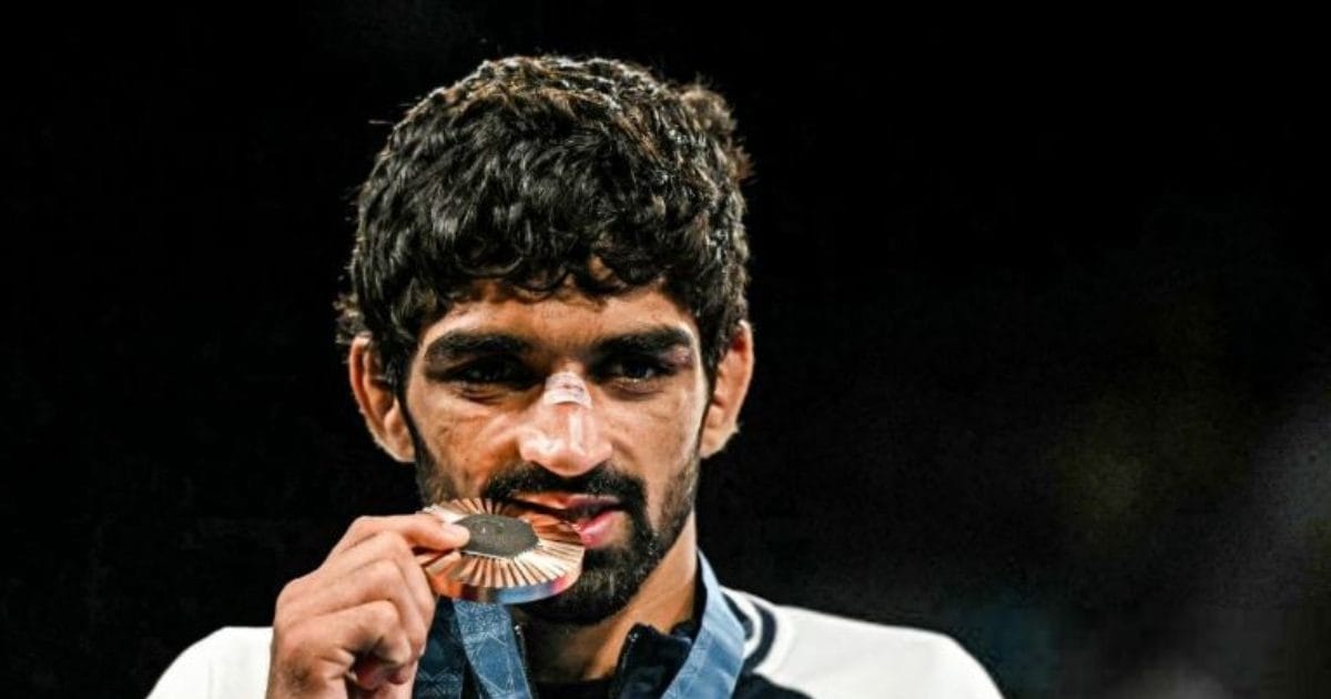 You are currently viewing जहां सुशील ने सीखे थे दांव पेच… उसी अखाड़े के अमन ने पेरिस में बढ़ाया देश का मान, नाम जुड़ा यह खास रिकॉर्ड