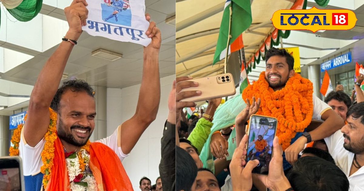 You are currently viewing Olympian Lalit Upadhyay and rajkumar reached Varanasi and got warm welcome – News18 हिंदी