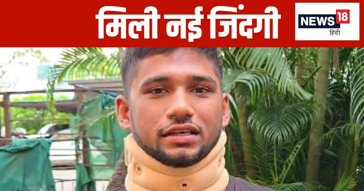 You are currently viewing VIDEO: गले में पट्टी, रोड एक्सीडेंट के बाद सामने आया भारतीय क्रिकेटर, पिता बोले- बीसीआई बताएगी कि…