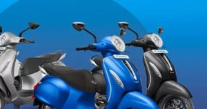 Read more about the article Bajaj Chetak Blue 3202: बजाज का नया धमाका! पहले से भी कम कीमत में लॉन्च किया नया स्कूटर; रेंज भी ज्यादा, स्मार्टफोन से होगा कनेक्ट