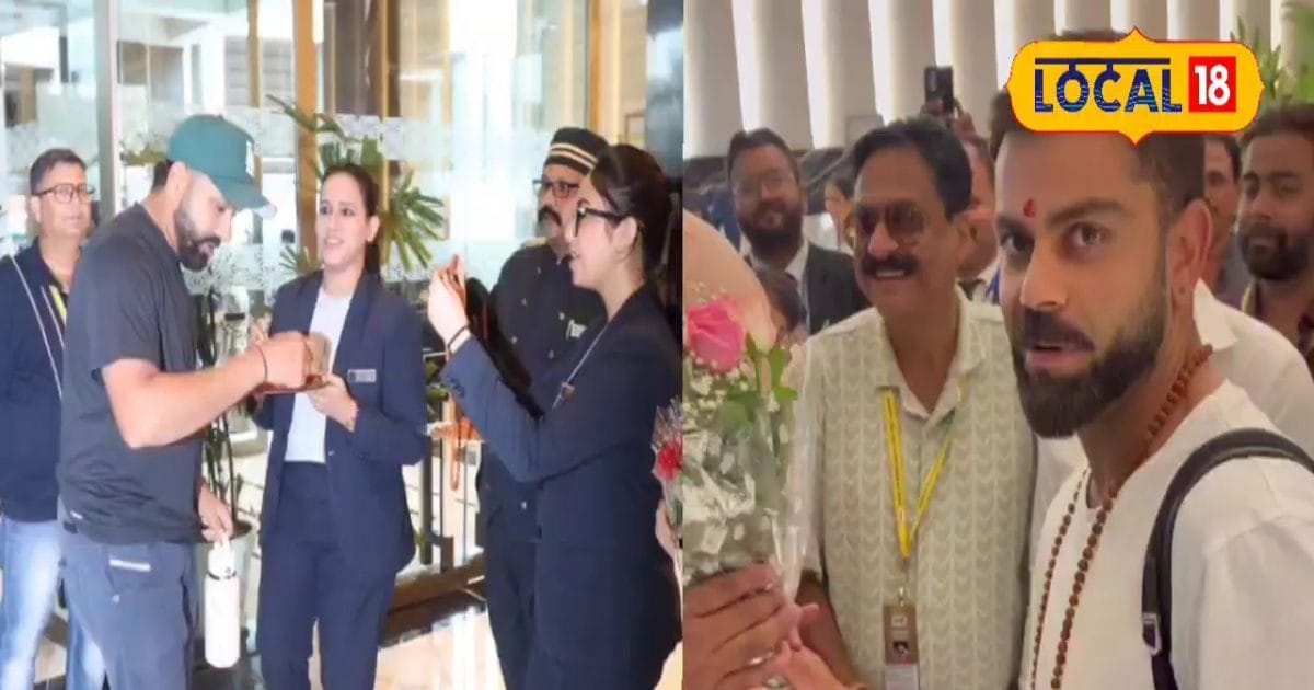 You are currently viewing भारत-बांग्लादेश की टीम में पहुंची कानपुर, टीका लगाकर  किया गया भव्य स्वागत 