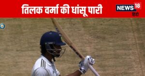 Read more about the article तिलक वर्मा की शानदार पारी, श्रेयस अय्यर के गेंदबाजों की जमकर उड़ाई धज्जियां, ठोका शतक