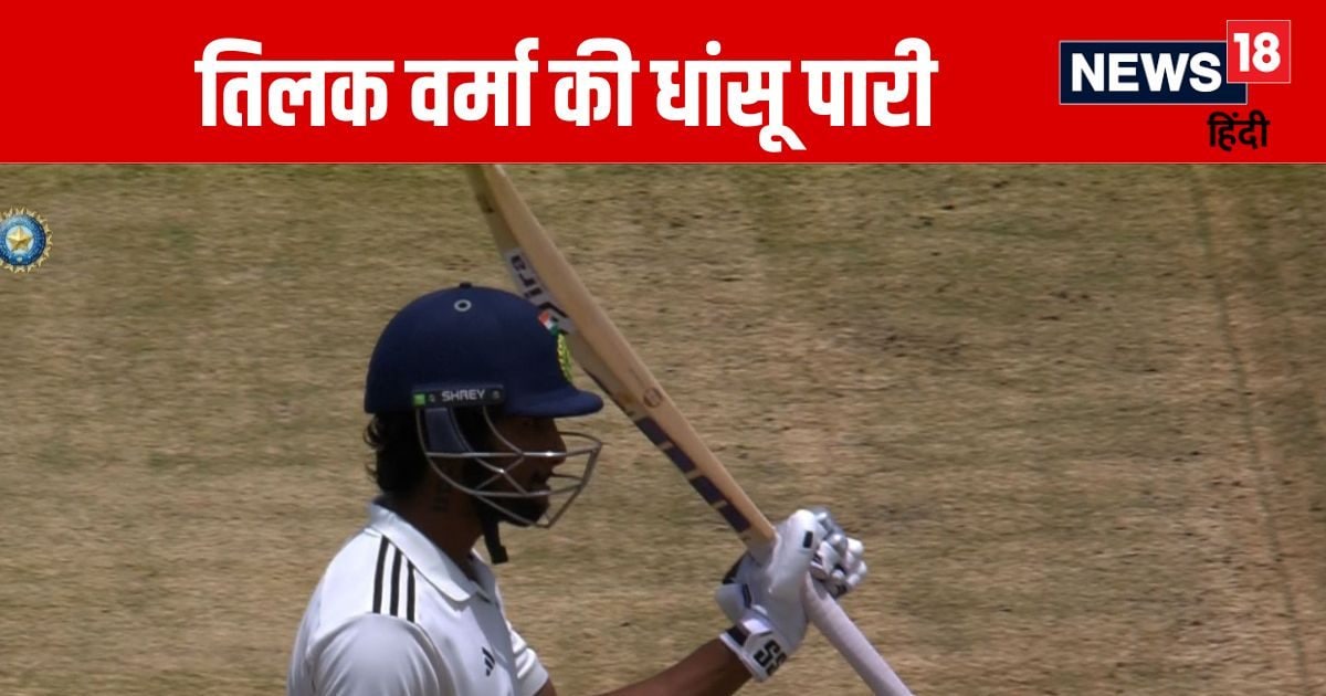 You are currently viewing तिलक वर्मा की शानदार पारी, श्रेयस अय्यर के गेंदबाजों की जमकर उड़ाई धज्जियां, ठोका शतक