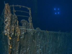 Read more about the article The railing on the front of the Titanic ship broke and fell down | टाइटैनिक जहाज के अगले हिस्से की रैलिंग टूटकर गिरी: मलबे से 15 फीट का हिस्सा अलग हुआ, 1912 में समुद्र में डूबा था जहाज