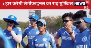 Read more about the article T20 Women’s World Cup: बड़ी हार से भारत का बिगड़ा समीकरण, 1 हार और सेमीफाइनल से हो सकता है बाहर