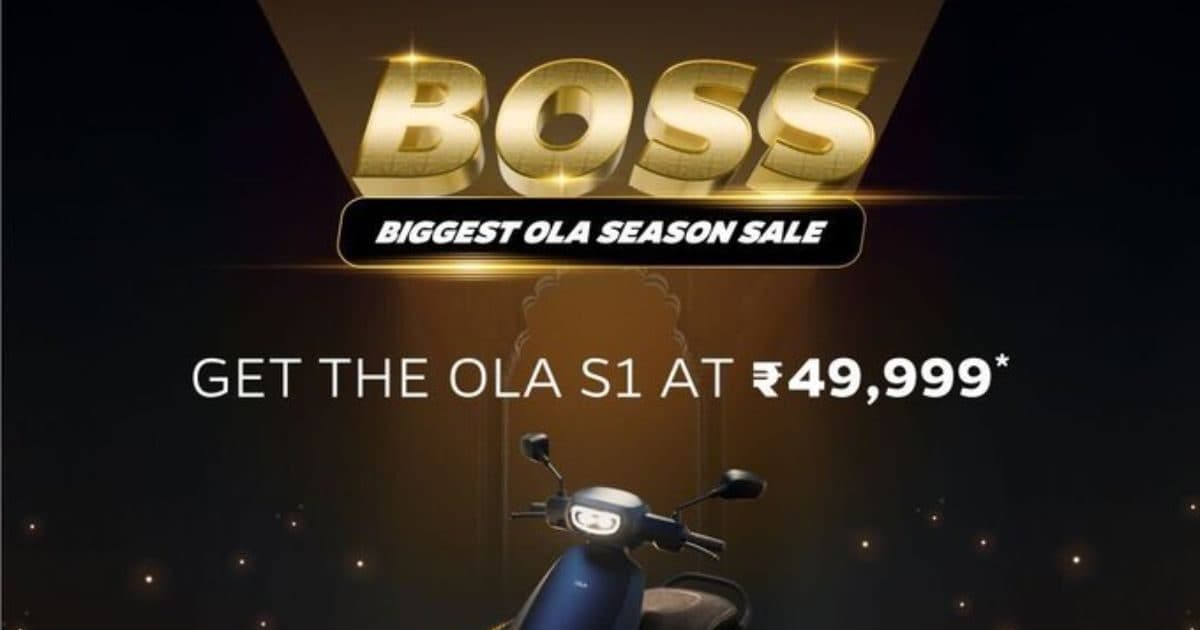 You are currently viewing Ola S1X Price Range Features: ओला 50,000 में बेच रही 75 हजार रुपये वाला इलेक्ट्रिक स्कूटर, त्योहारों में पाएं 25,000 रुपये का फ्लैट डिस्काउंट