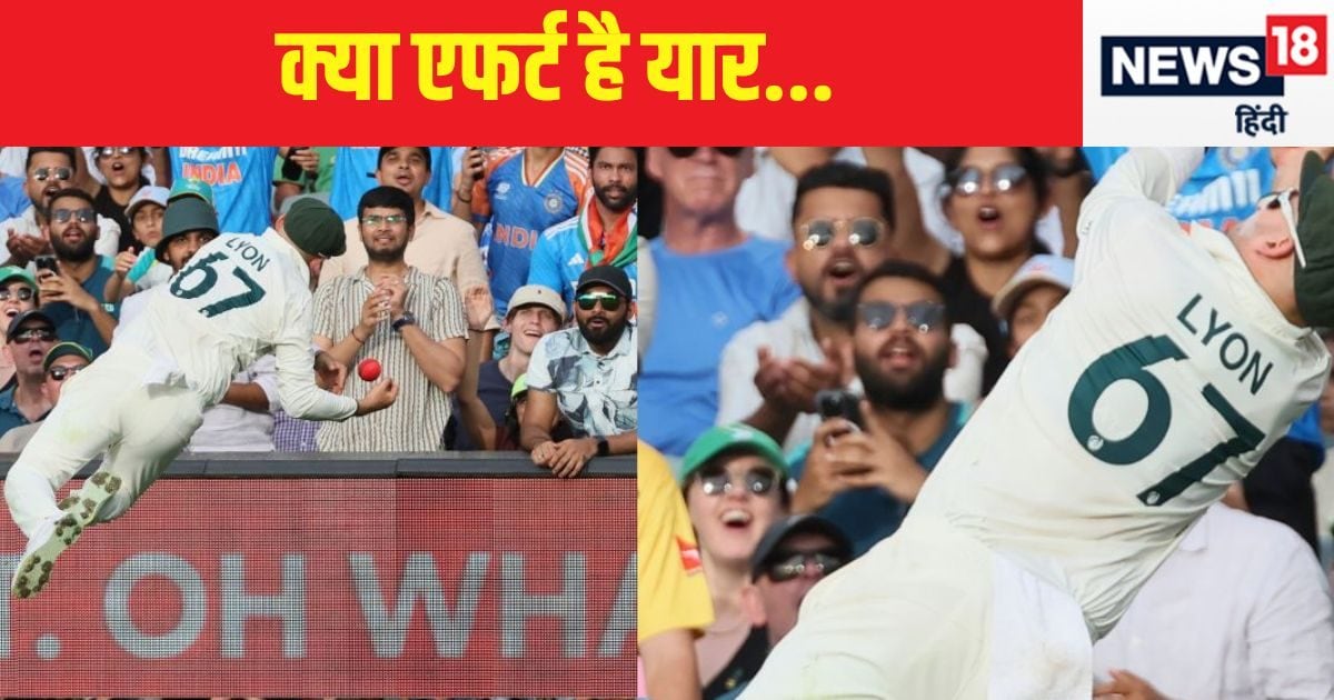 You are currently viewing नाथन लायन का भयानक एफर्ट, मिचेल स्टार्क की धारदार गेंदबाजी, नीतिश रेड्डी की शानदार बैटिंग – News18 हिंदी