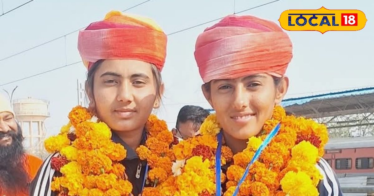 You are currently viewing After 68 years Rajasthan won silver in national handball Sonu and Sunita of Barmer showed their strength