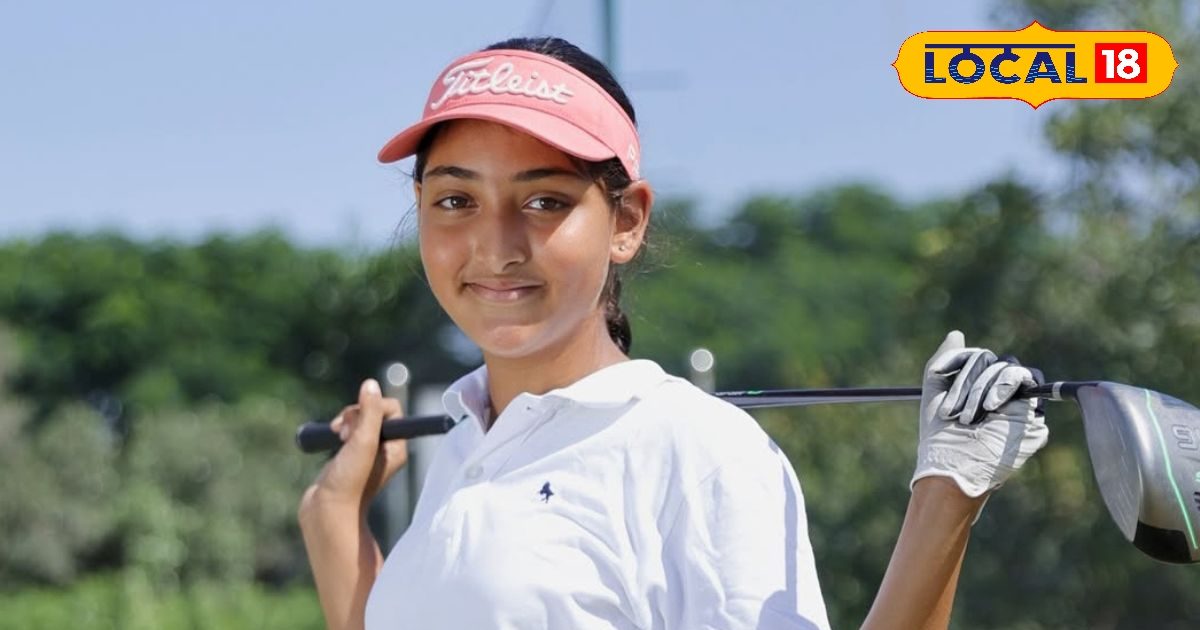 You are currently viewing जयपुर की शिक्षा ने गोल्फ में गाड़े झंडे, मात्र 14 की उम्र में 84 ट्रॉफियां, 143 देशों से आया बुलावा, रोजाना 12 घंटे की मेहनत – News18 हिंदी