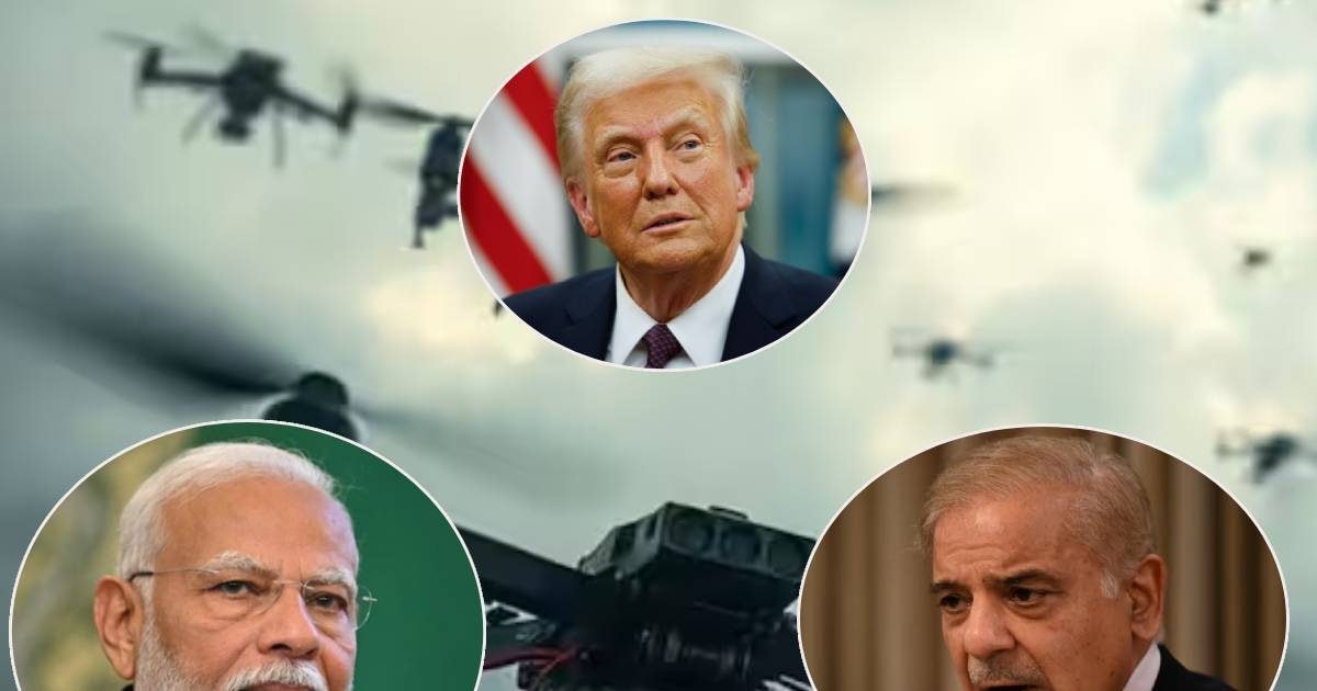 You are currently viewing भारत में लाख घुसा लिए ड्रोन, पर कुछ उखाड़ नहीं पाई पाक सेना, अब सुलह कराने ट्रंप कूदे, बोले- तनाव कम करो