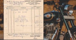 Read more about the article सिर्फ 18,700 रुपये में मिलती थी बुलेट 350, वायरल हुआ 39 साल पुराना बिल