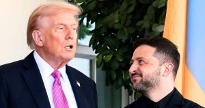 Read more about the article ट्रंप ने जेलेंस्की पर अमेरिकी मदद का श्रेय न देने का आरोप लगाया