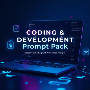 Coding & Development Prompt Pack (5-in-1 Bundle)