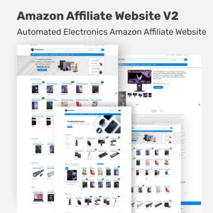 Automated Amazon affiliate website in wordpress