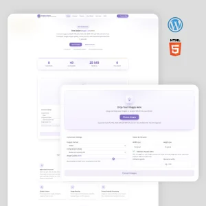 Download Single page wordpress website template